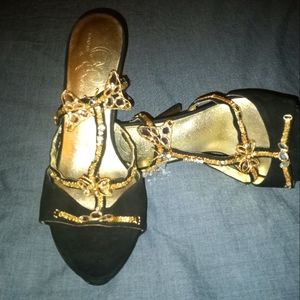 Rare Mariah Carey crystal butterfly heels size 8